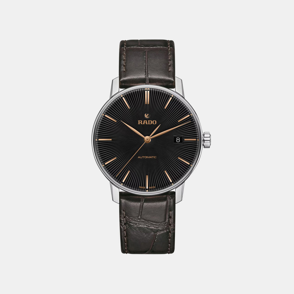 Coupole Unisex Automatic Black Dial Analog Leather Watch R22860165
