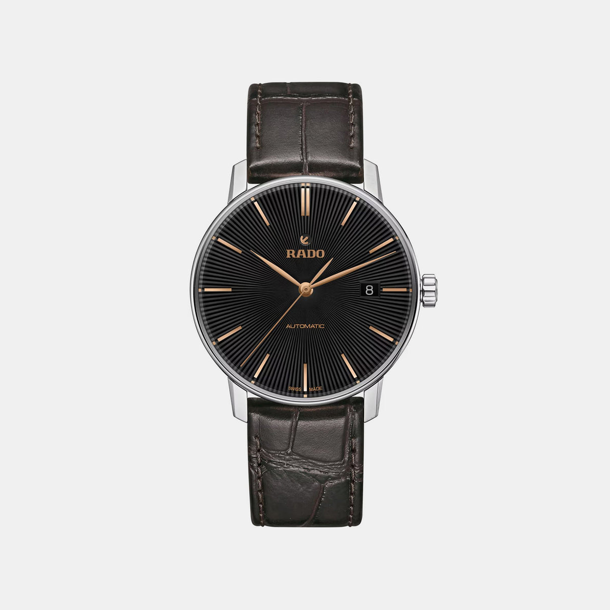 Coupole Unisex Automatic Black Dial Analog Leather Watch R22860165