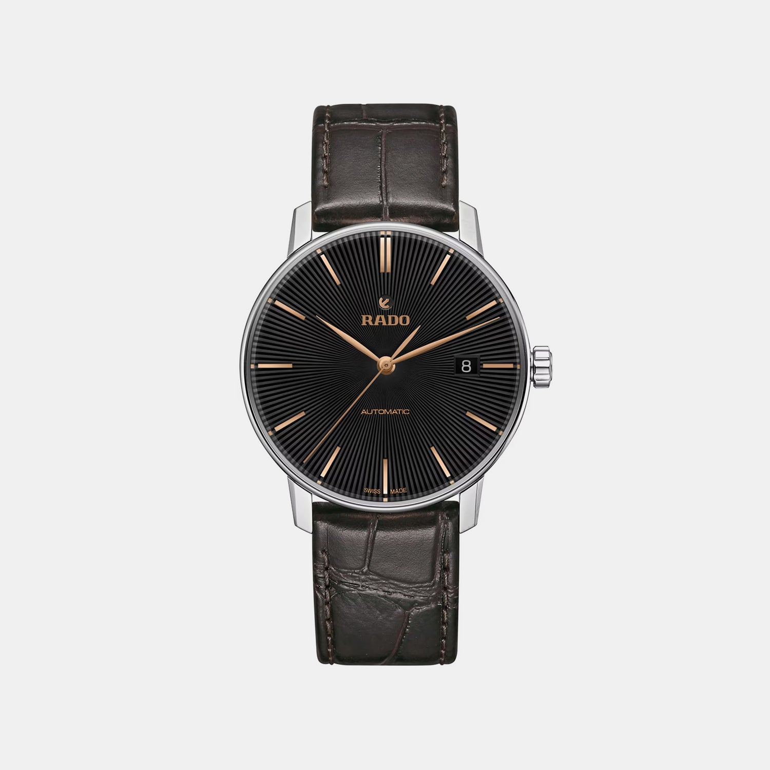Coupole Unisex Automatic Black Dial Analog Leather Watch R22860165