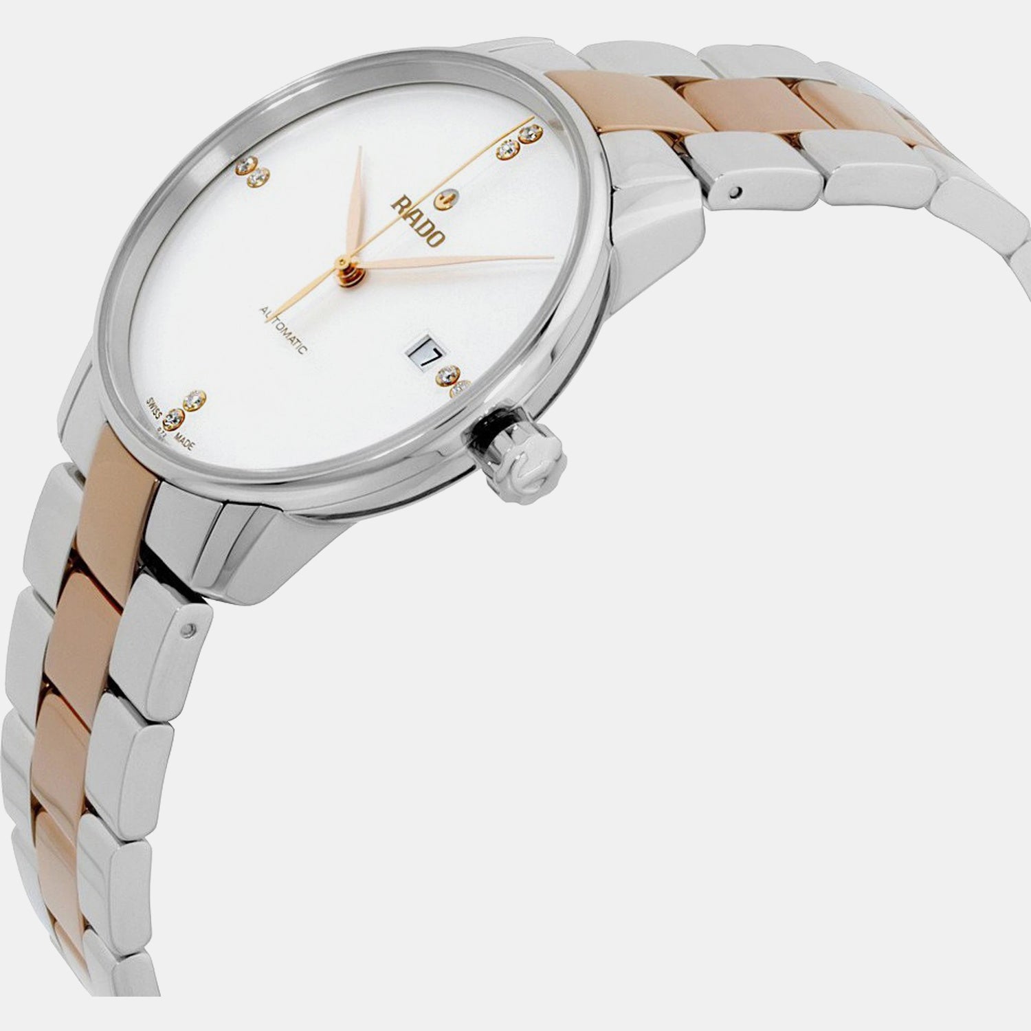 Coupole Men Automatic Silver Dial Analog Stainless Steel Watch R22860722