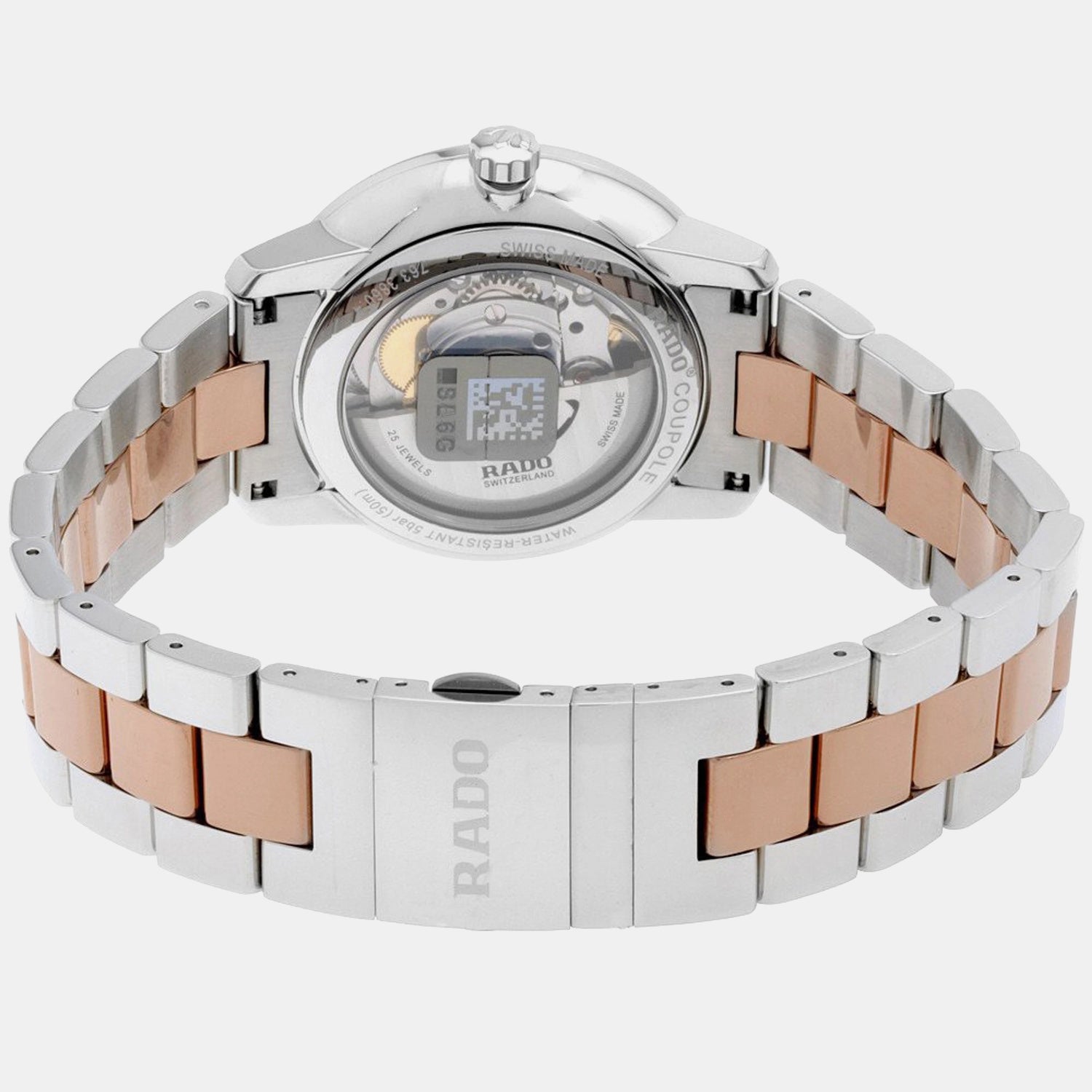 Coupole Men Automatic Silver Dial Analog Stainless Steel Watch R22860722