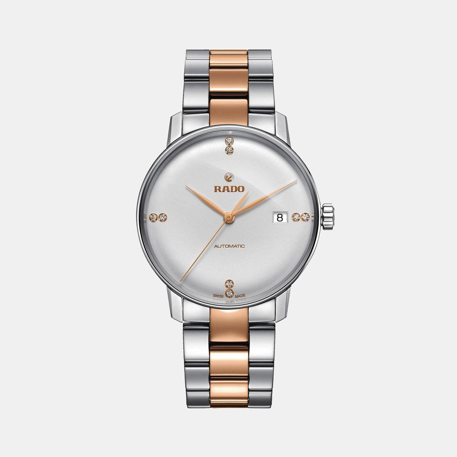 Coupole Men Automatic Silver Dial Analog Stainless Steel Watch R22860722