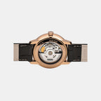Coupole Men Automatic Cream Dial Analog Leather Watch R22861115