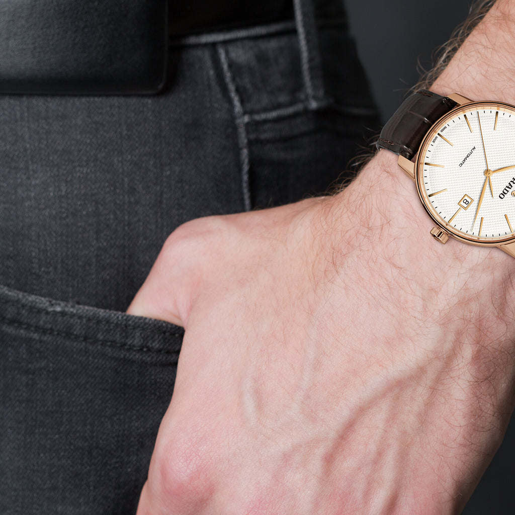 Rado Leather White watch