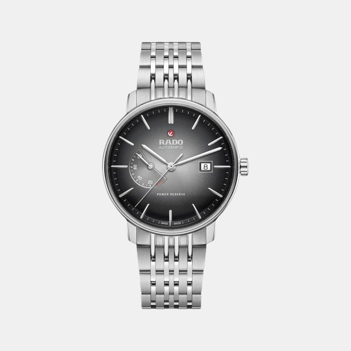 Coupole Men Automatic Black Dial Analog Stainless Steel Watch R22878163
