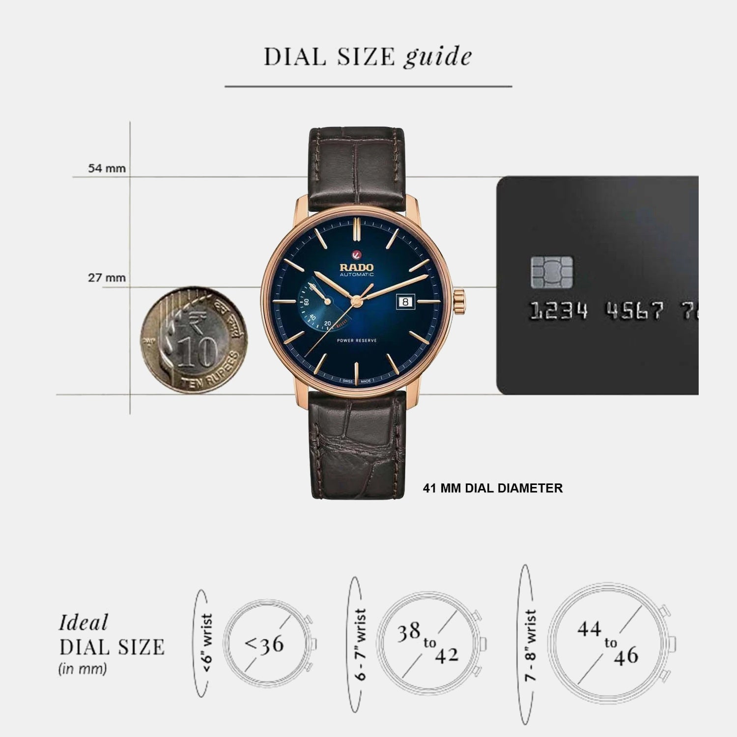 Coupole Men Automatic Blue Dial Analog Leather Watch R22879215