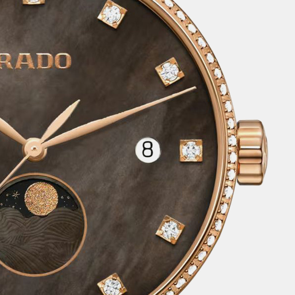 Coupole Women Quartz Brown Dial Analog Stainless Steel Watch R22884903