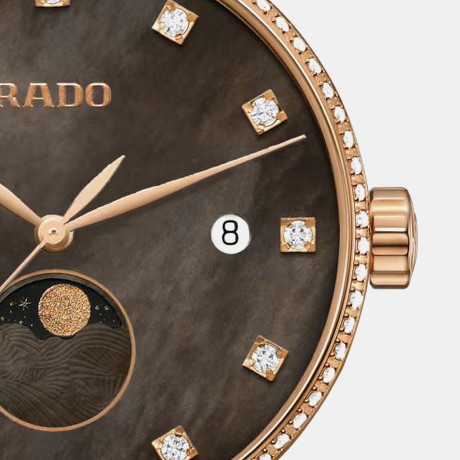 Coupole Women Quartz Brown Dial Analog Stainless Steel Watch R22884903