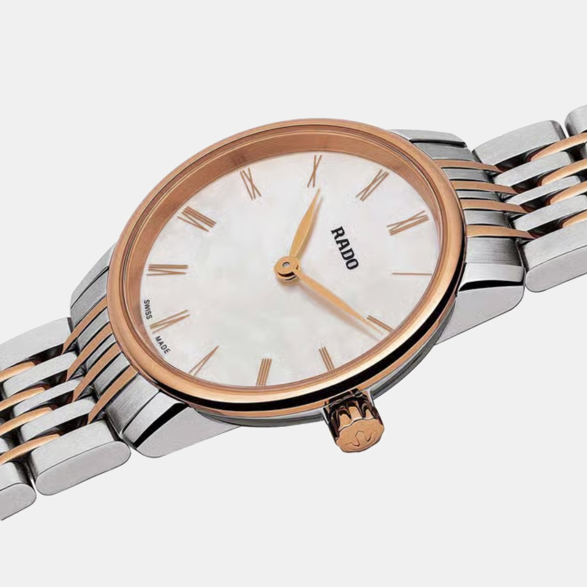 Coupole Women Quartz Mother Of Pearl Dial Analog Stainless Steel Watch R22897933