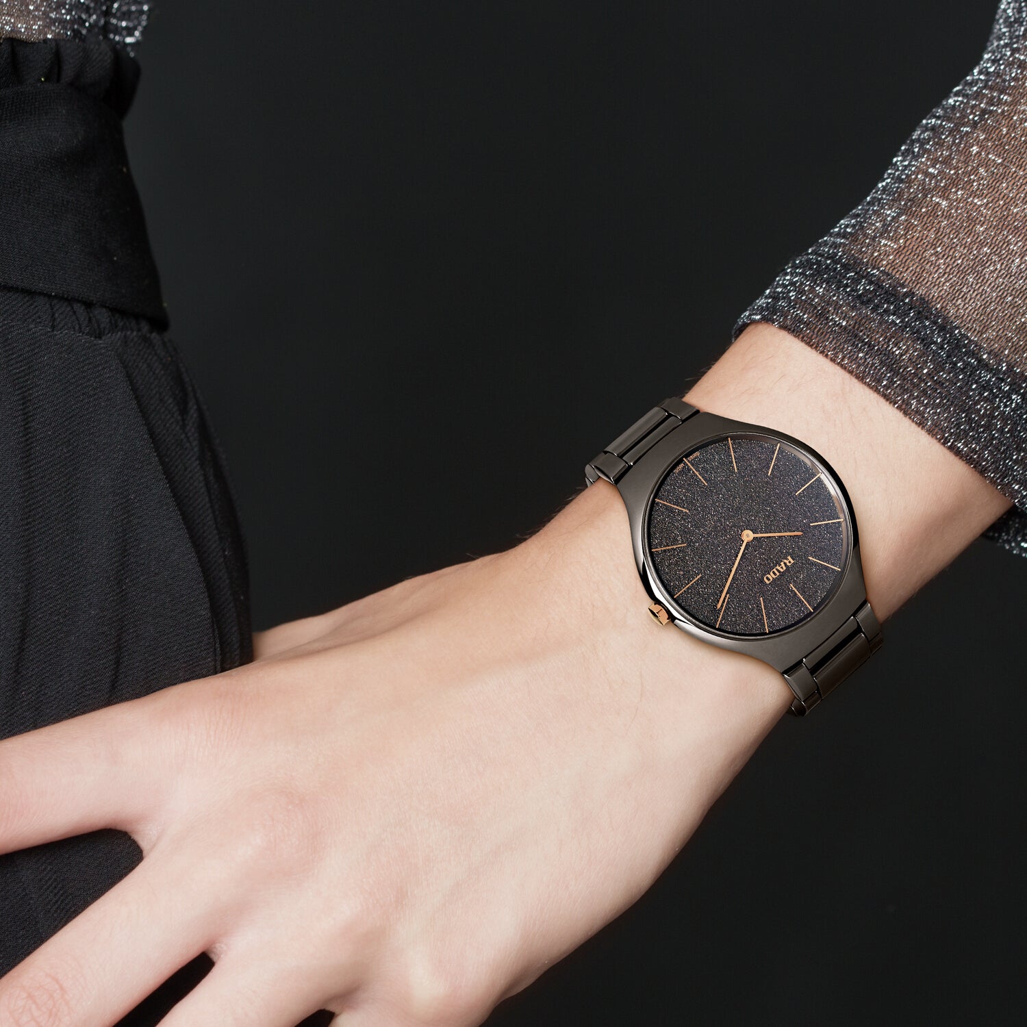 Rado Stainless Steel Brown watch