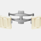 Men Automatic White Dial Analog Ceramic Watch R27049012