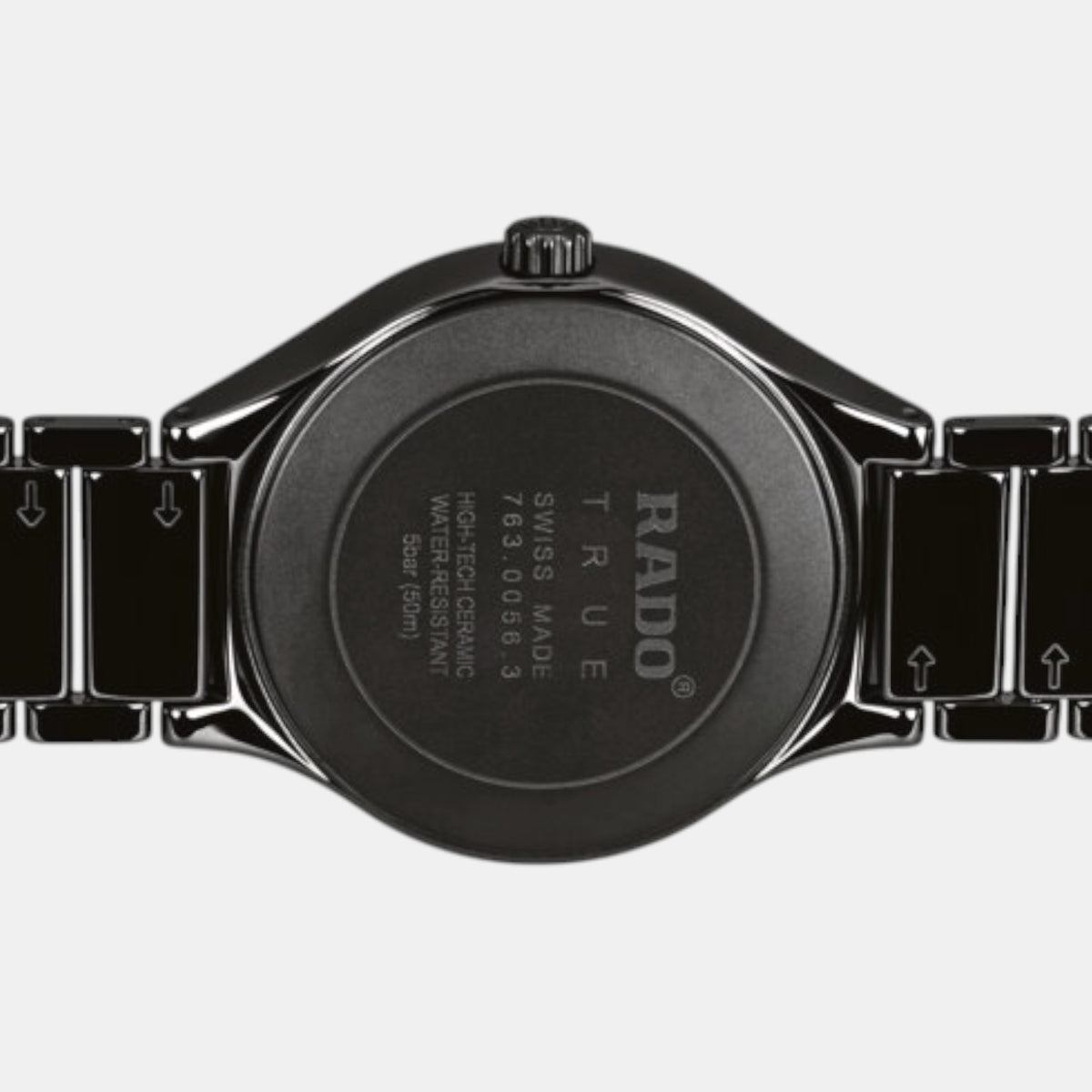True Round Men Automatic Black Dial Analog Ceramic Watch R27056162
