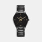 True Round Unisex Automatic Black Dial Analog Ceramic Watch R27056712