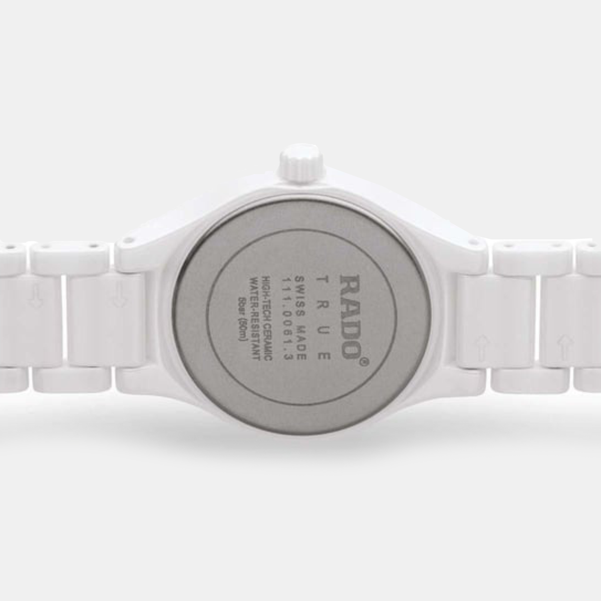 True Round Women Quartz White Dial Analog Ceramic Watch R27061902