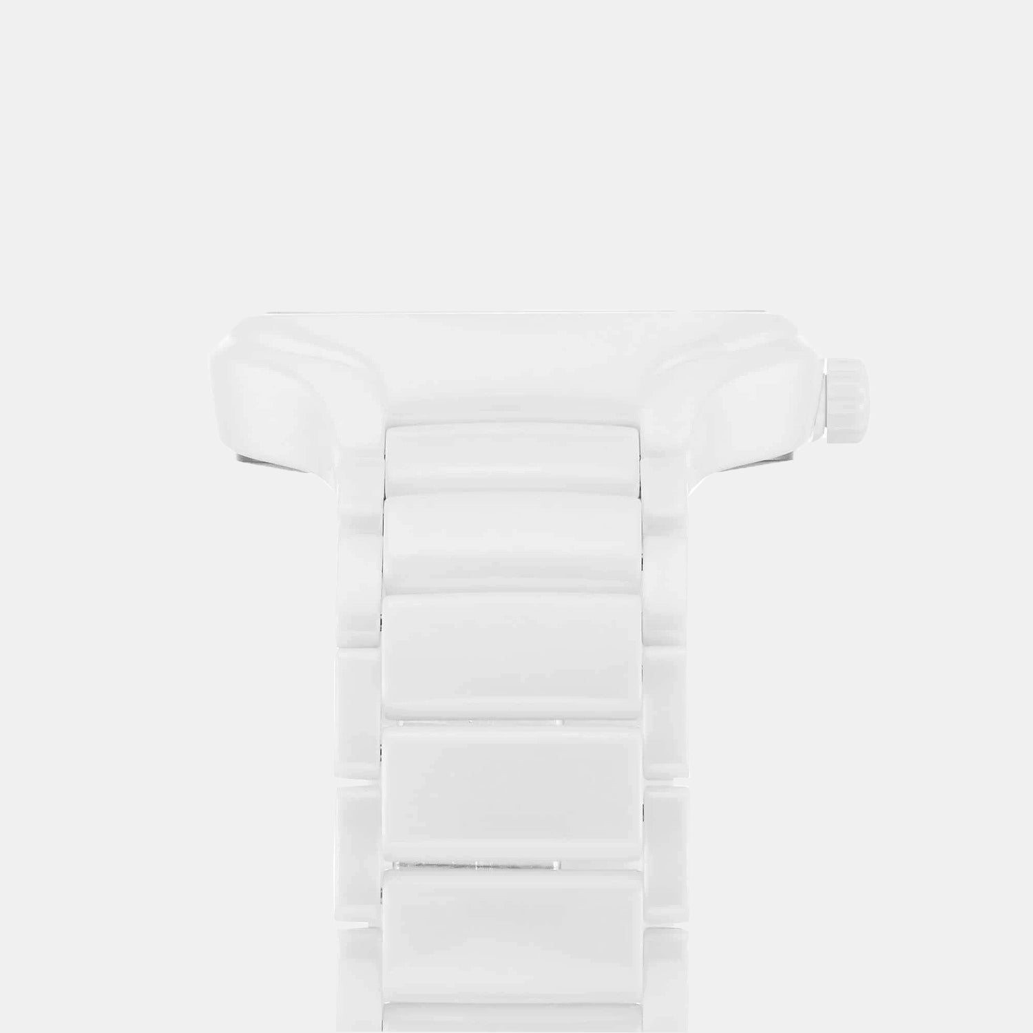 True Square Unisex Automatic White Dial Analog Ceramic Watch R27073012