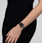 True Square Women Quartz Grey Dial Analog Titanium Watch R27079702