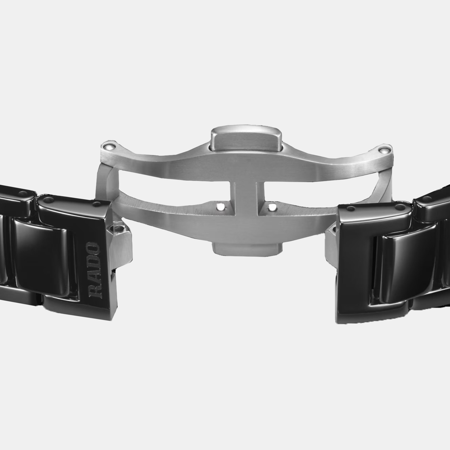 True Square Women Automatic Black Dial Ceramic Watch R27080172