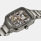 True Square Unisex Automatic Grey & Rose Gold Dial Analog Ceramic Watch R27083712