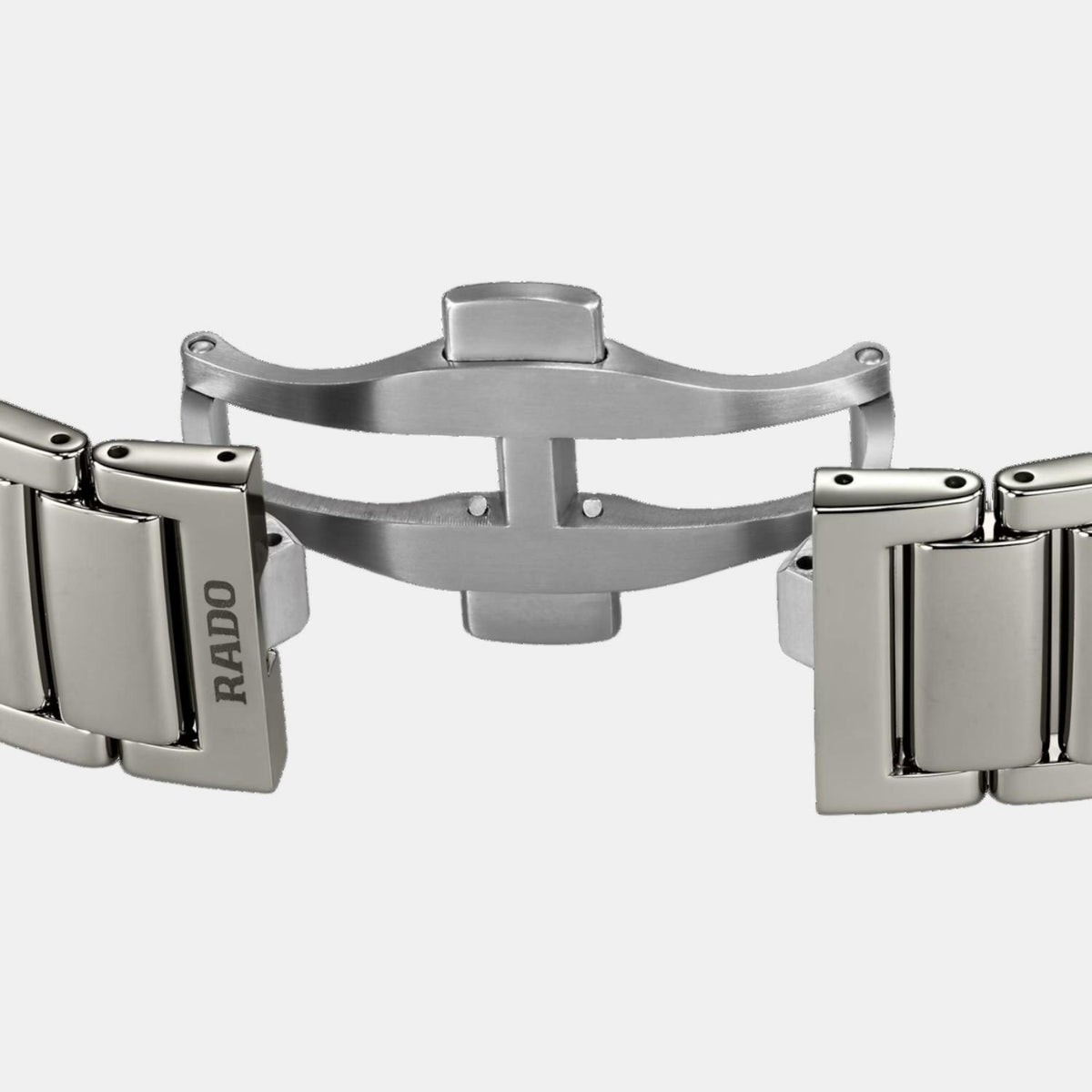True Square Unisex Automatic Grey Dial Analog Ceramic Watch R27083712