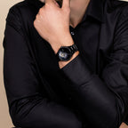 True Round Secret Unisex Automatic Black Dial Analog Ceramic Watch R27107152