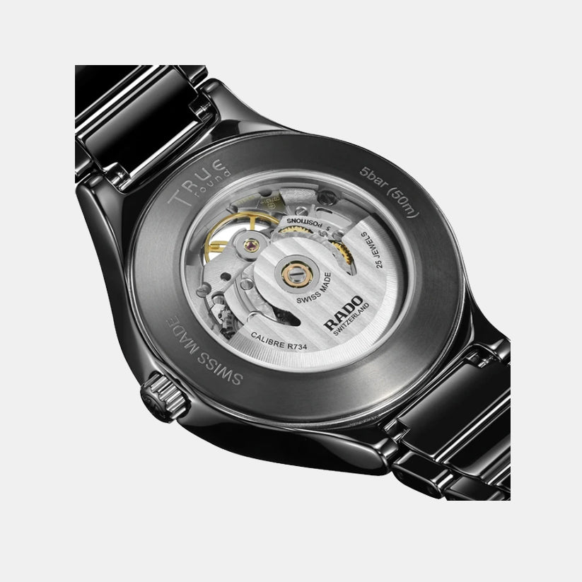 Rado Unisex Round Black watch