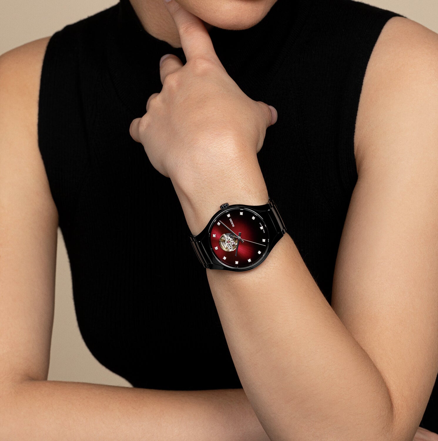 Rado Unisex Round Brown watch