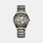 True Round Unisex Automatic Grey Dial Analog Ceramic Watch R27108112