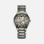 True Round Unisex Automatic Grey Dial Analog Ceramic Watch R27108112