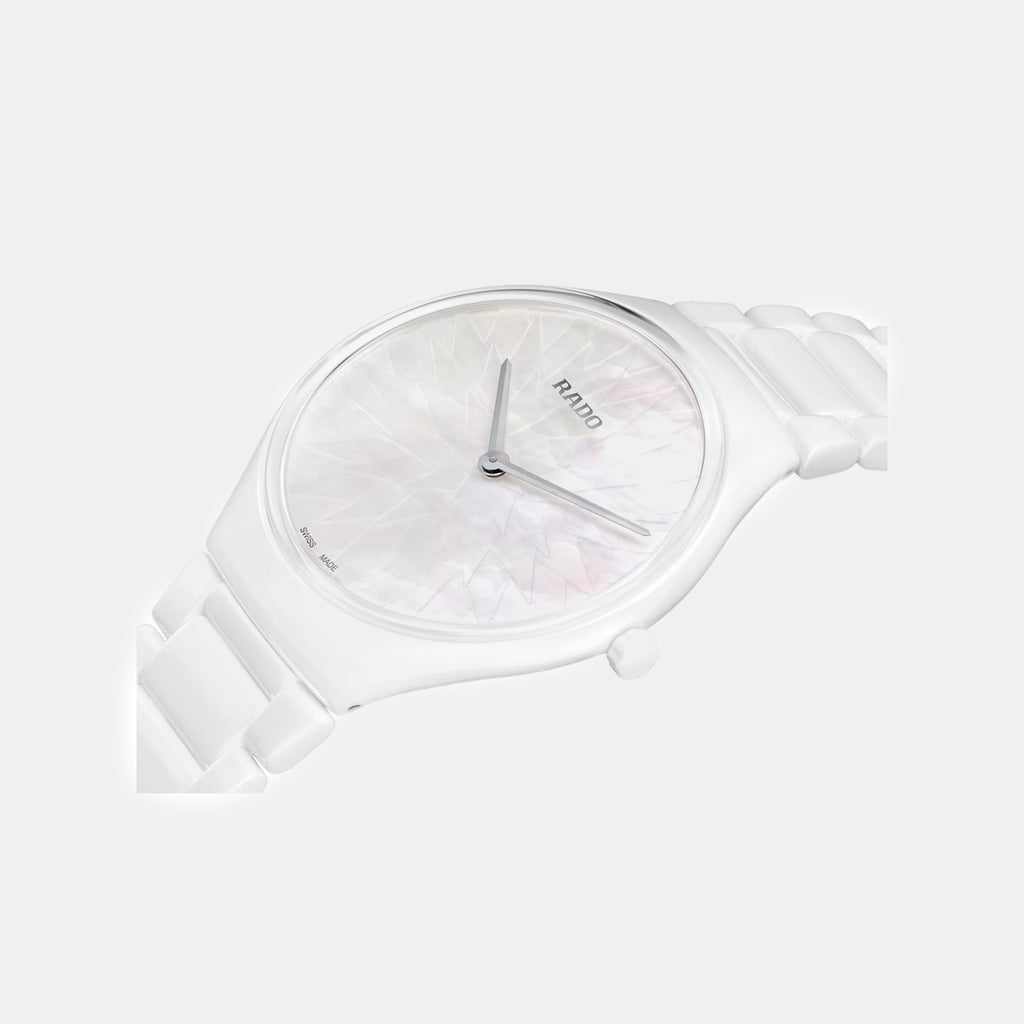 True Round Thinline X Great Gardens of the World Men Quartz White MOP Dial Ceramic Watch R27118902