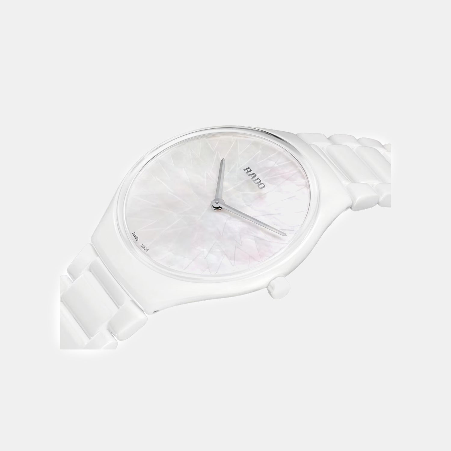 True Round Thinline X Great Gardens of the World Men Quartz White MOP Dial Ceramic Watch R27118902