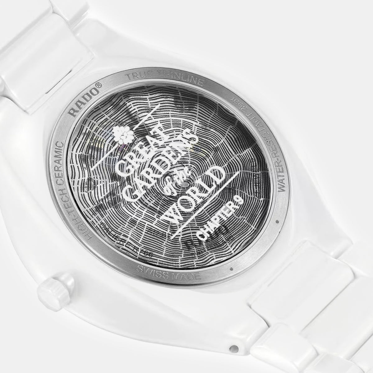 True Round Women Automatic Mother Of Pearl Dial Analog Ceramic Watch R27118902