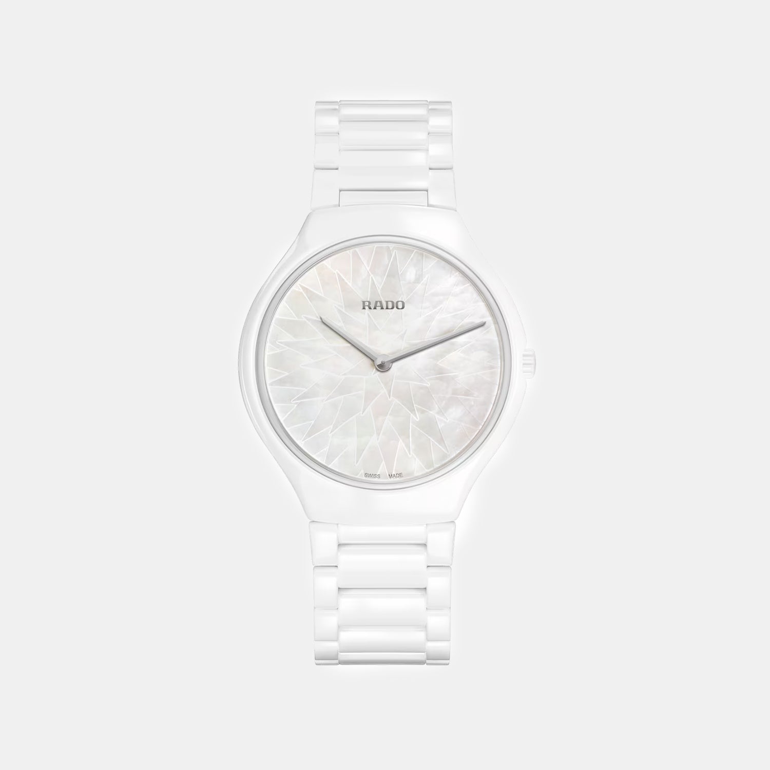 True Round Thinline X Great Gardens of the World Men Quartz White MOP Dial Ceramic Watch R27118902