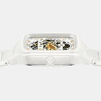 True Square Unisex Automatic White Dial Analog Ceramic Watch R27126012