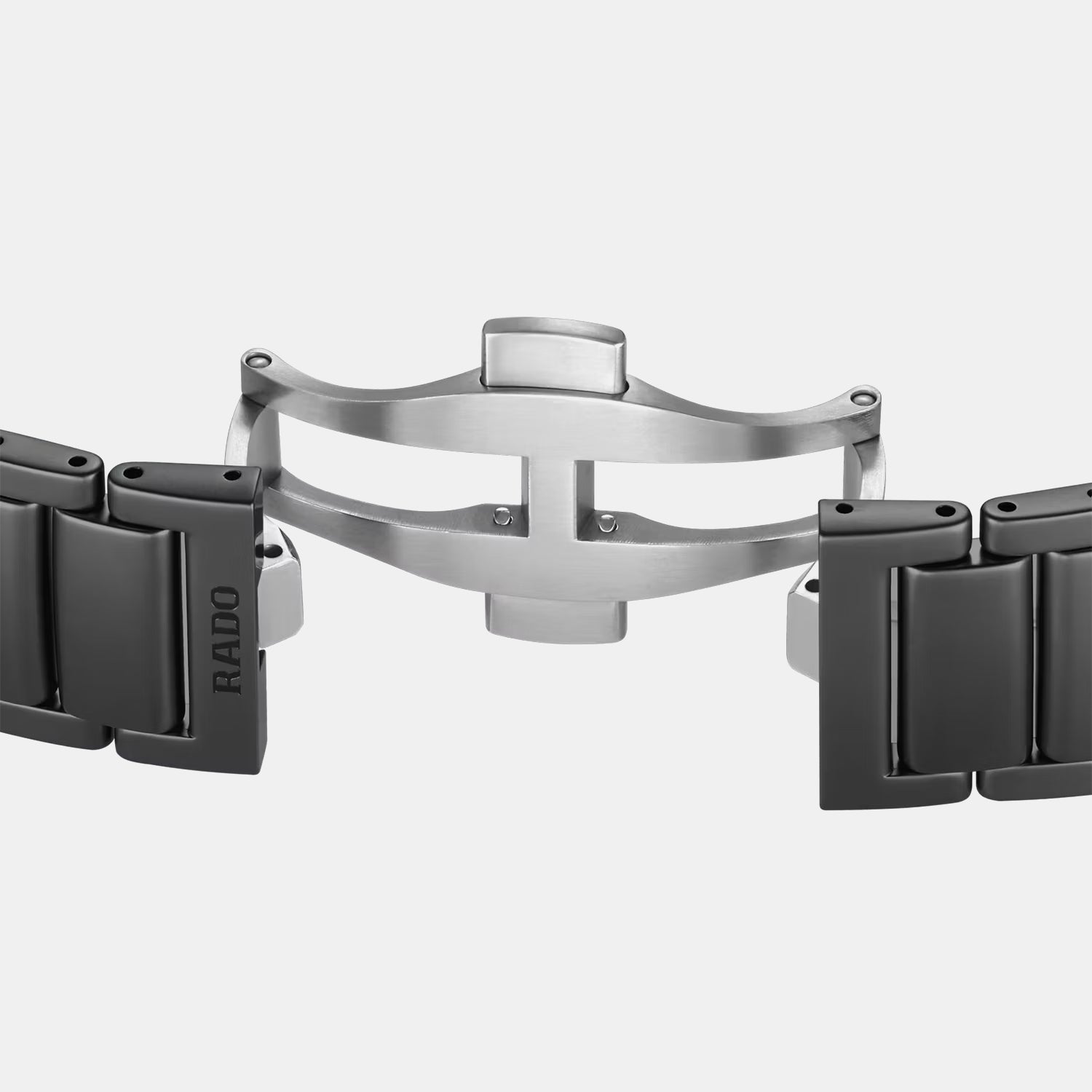 True Square Men Automatic Black Dial Analog Ceramic Watch R27174712