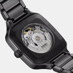 True Square Unisex Automatic Grey Dial Analog Ceramic Watch R27197152