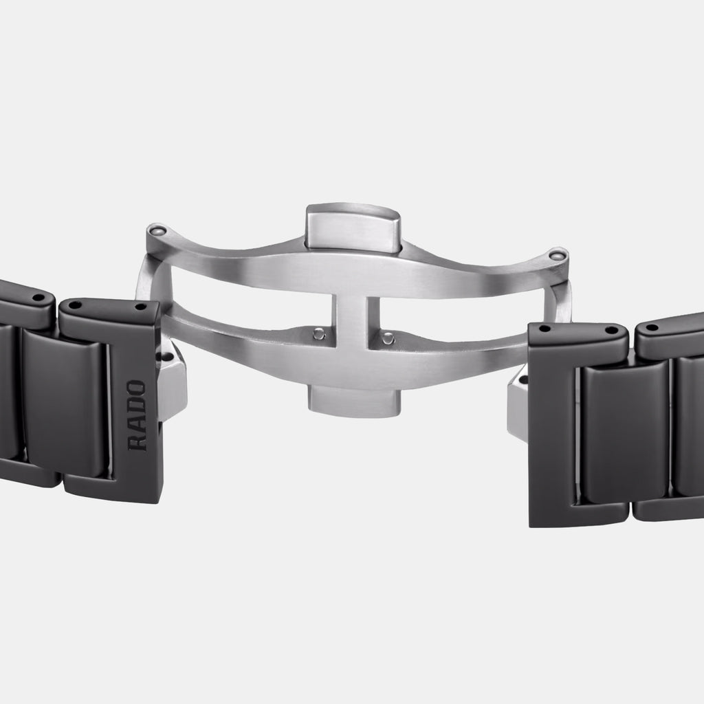 True Square Unisex Automatic Grey Dial Analog Ceramic Watch R27197152