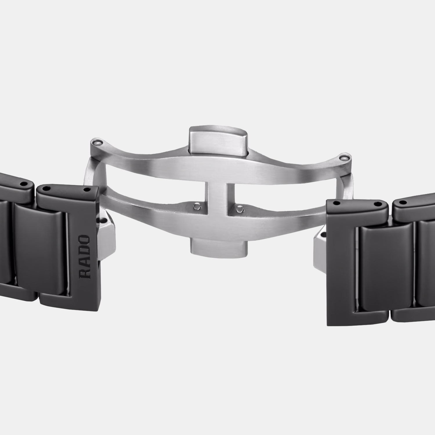 True Square Unisex Automatic Grey Dial Analog Ceramic Watch R27197152