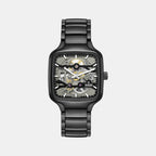 True Square Unisex Automatic Grey Dial Analog Ceramic Watch R27197152