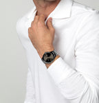 True Round Unisex Quartz Grey Dial Analog Ceramic Watch R27239712