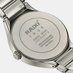 True Round Unisex Quartz Blue Dial Analog Ceramic Watch R27239752