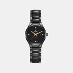 True Round Women Automatic Black Dial Analog Ceramic Watch R27242712