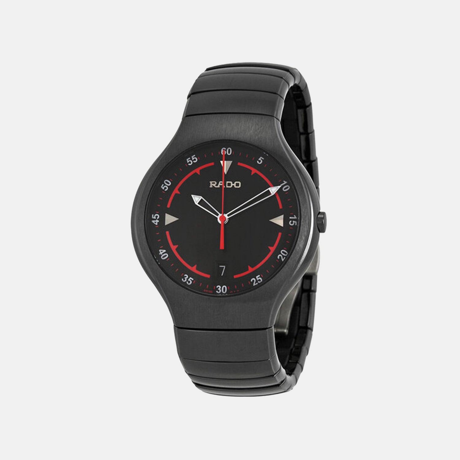 Men Quartz Black Dial Analog Ceramic Watch R27677152