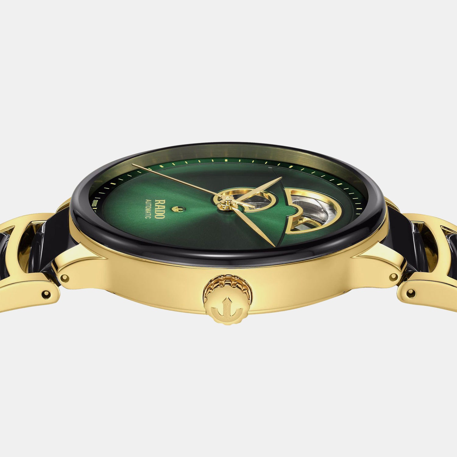 Centrix Unisex Automatic Green Dial Analog Ceramic Watch R30008302