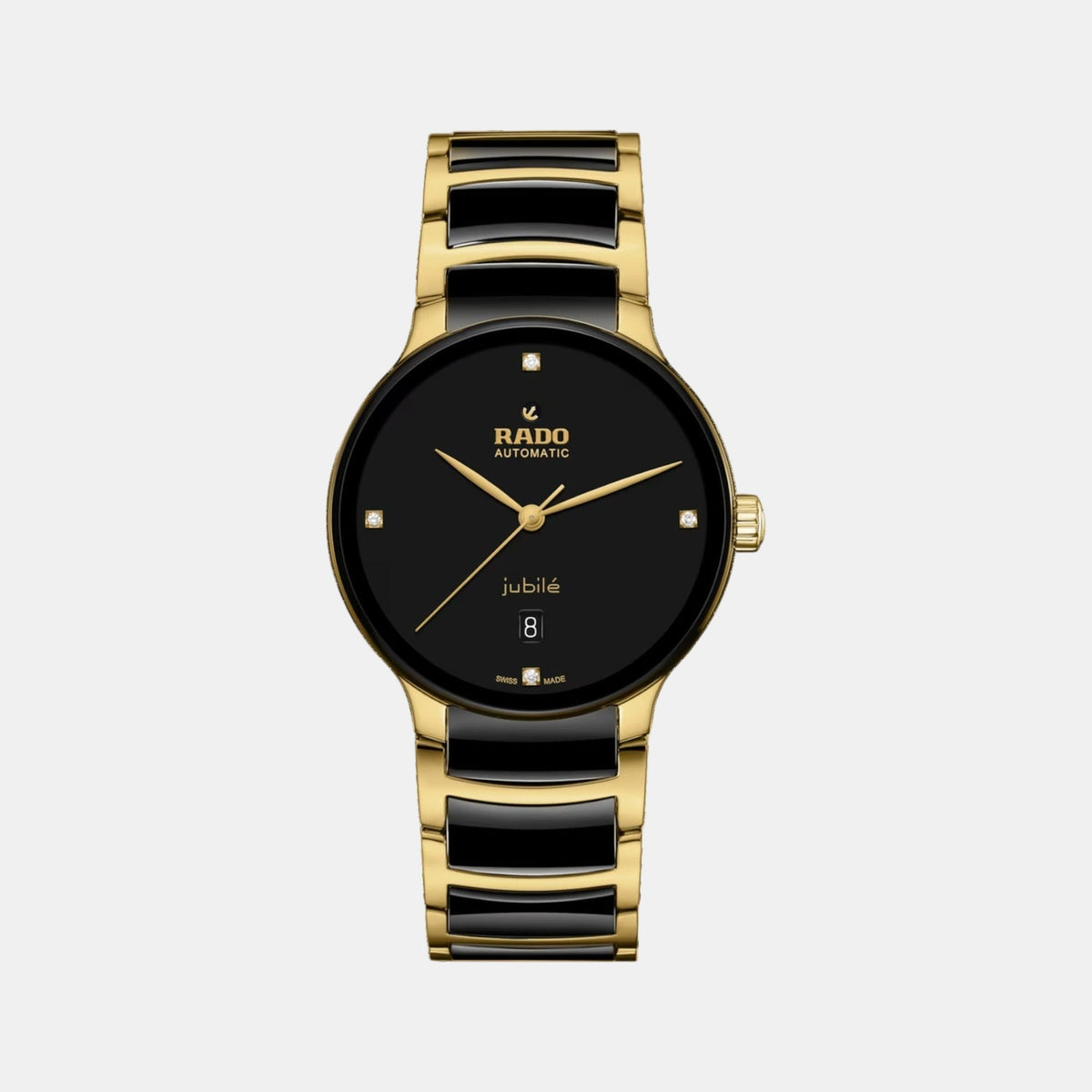 Centrix Unisex Automatic Black Dial Analog Ceramic Watch R30008712