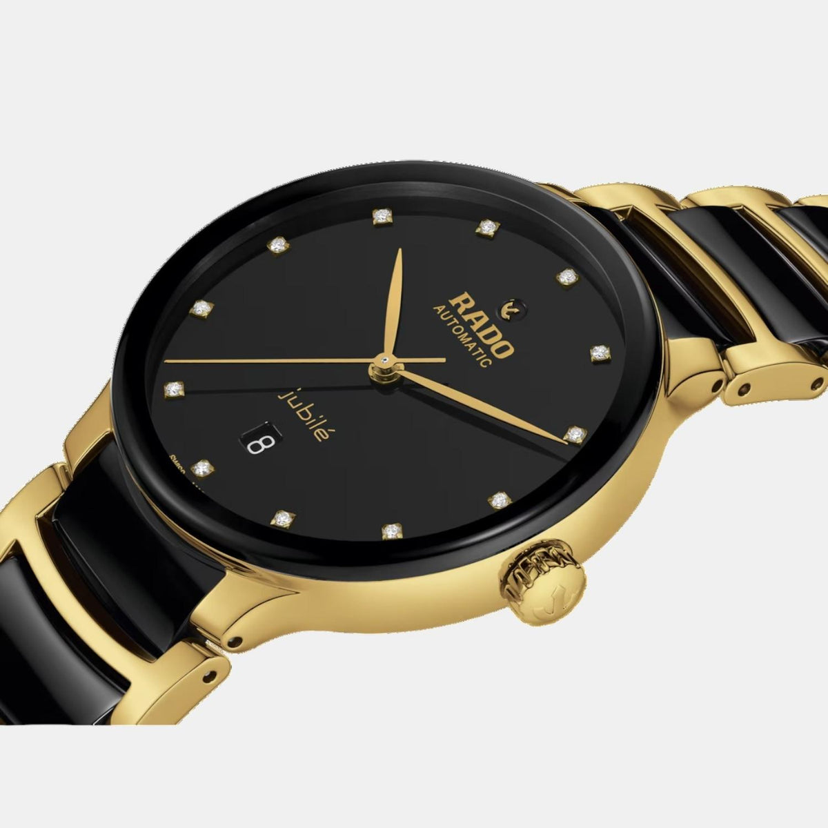 Centrix Unisex Automatic Black Dial Analog Ceramic Watch R30008742