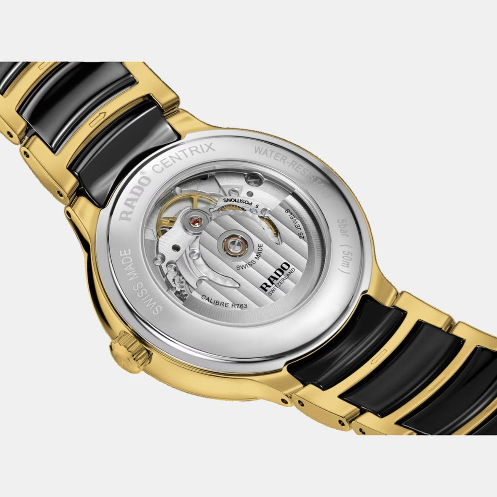 Centrix Unisex Automatic Black Dial Analog Ceramic Watch R30008742