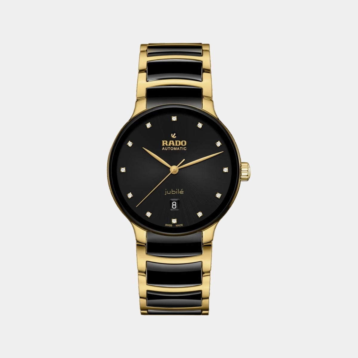 Centrix Unisex Automatic Black Dial Analog Ceramic Watch R30008742