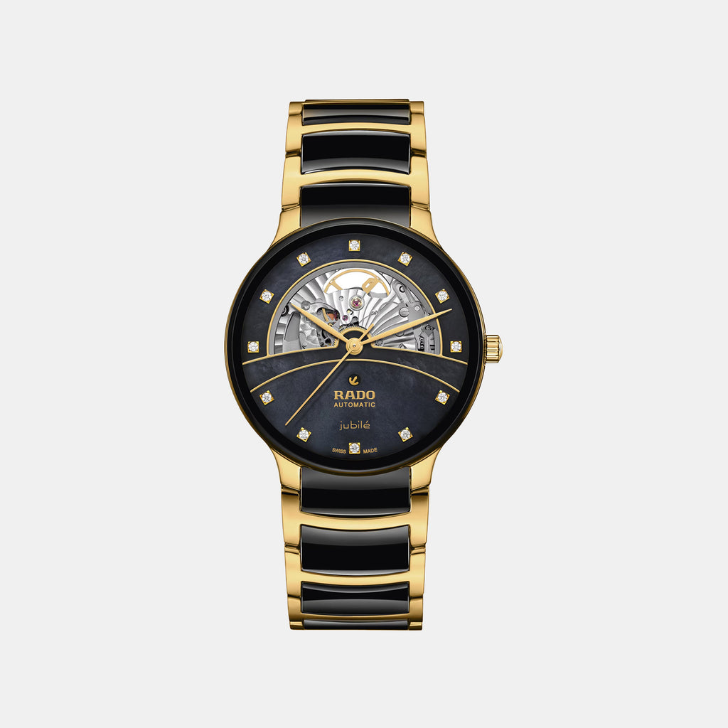 Centrix Men Automatic Black Dial Analog Titanium Watch R30008902
