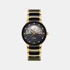 Centrix Men Automatic Black Dial Analog Titanium Watch R30008902