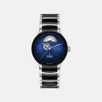 Centrix Men Automatic Blue Dial Analog Ceramic Watch R30012202